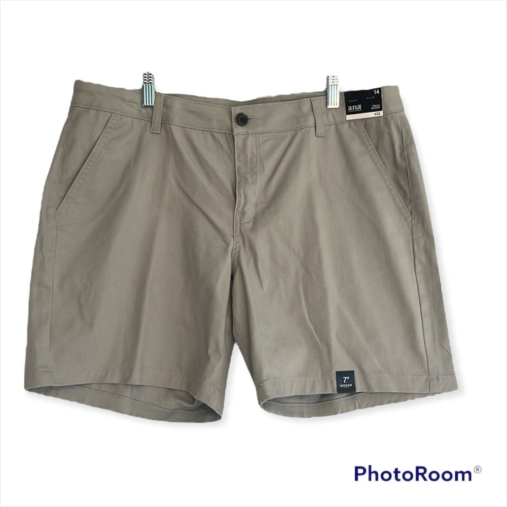 NWT a.n.a twill shorts